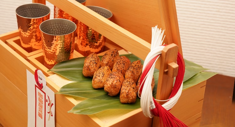 部屋見舞い一口いなり
